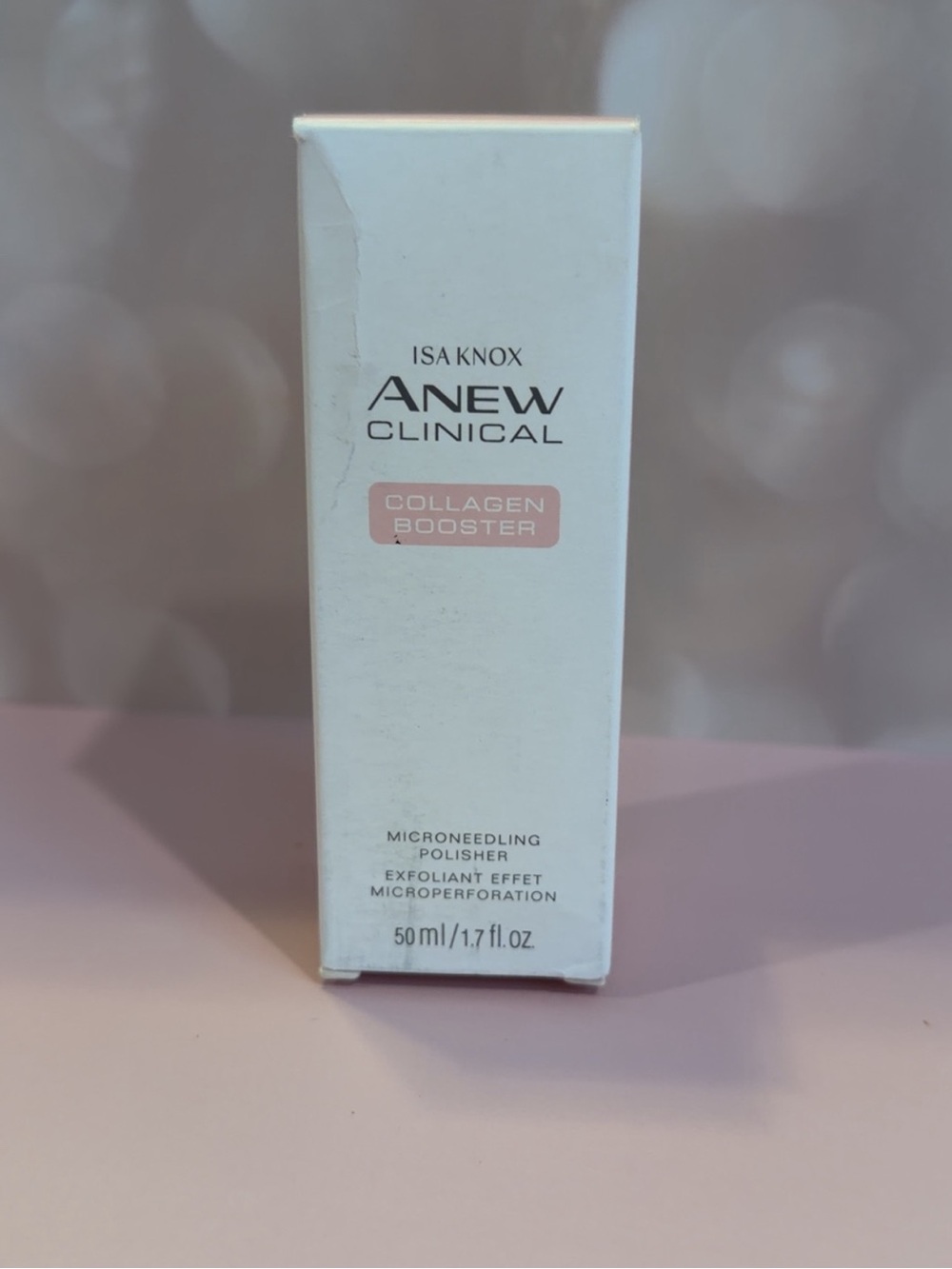 Avon Isa Knox Anew Clinical Collagen Booster Microneedling polisher